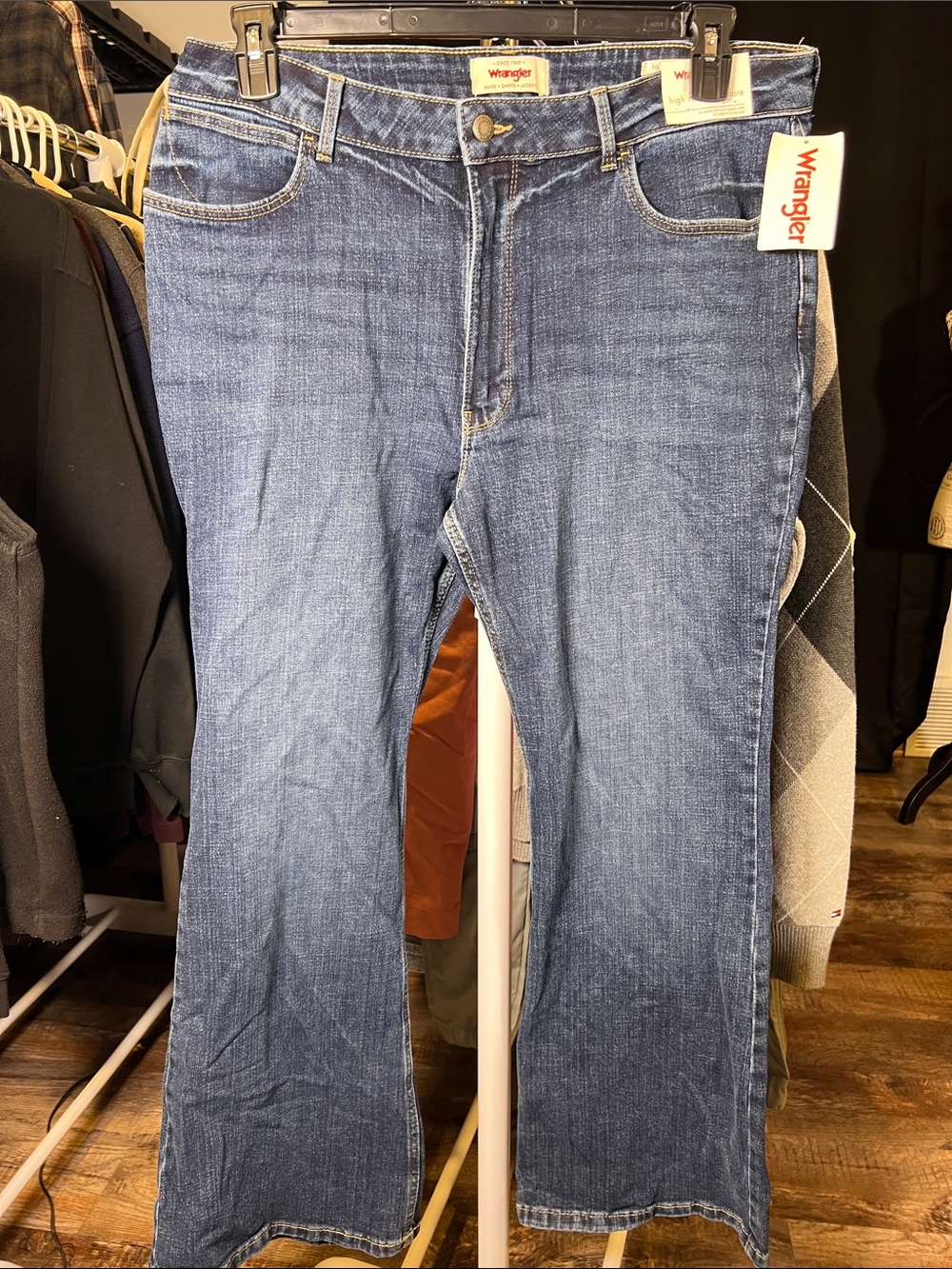Wrangler women’s high rise Flare Denim Jeans